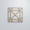 Ekena Millwork Small Buxton Decorative Fretwork Wood Wall Panels, Hickory, 11 3/8"W x 11 3/8"H x 3/8"T WALW12X12X0375BUXHI - alternate 5